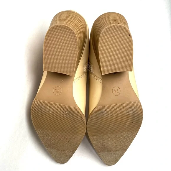 Universal Thread Women's Cream Kay Western Style Zip Boot/Bootie Size 7.5 NWT - Picture 9 of 12